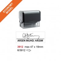 Trodat 3912 Self Inking Stamp 47x18mm